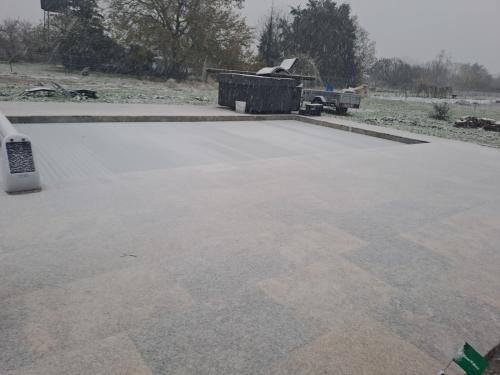 Le domaine sous la neige