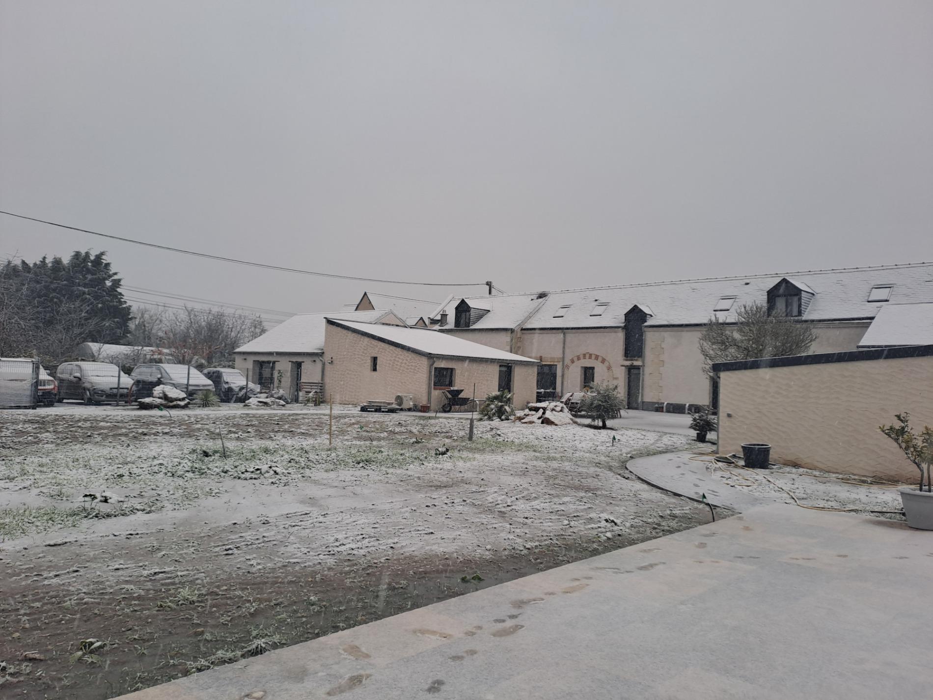 Le domaine sous la neige