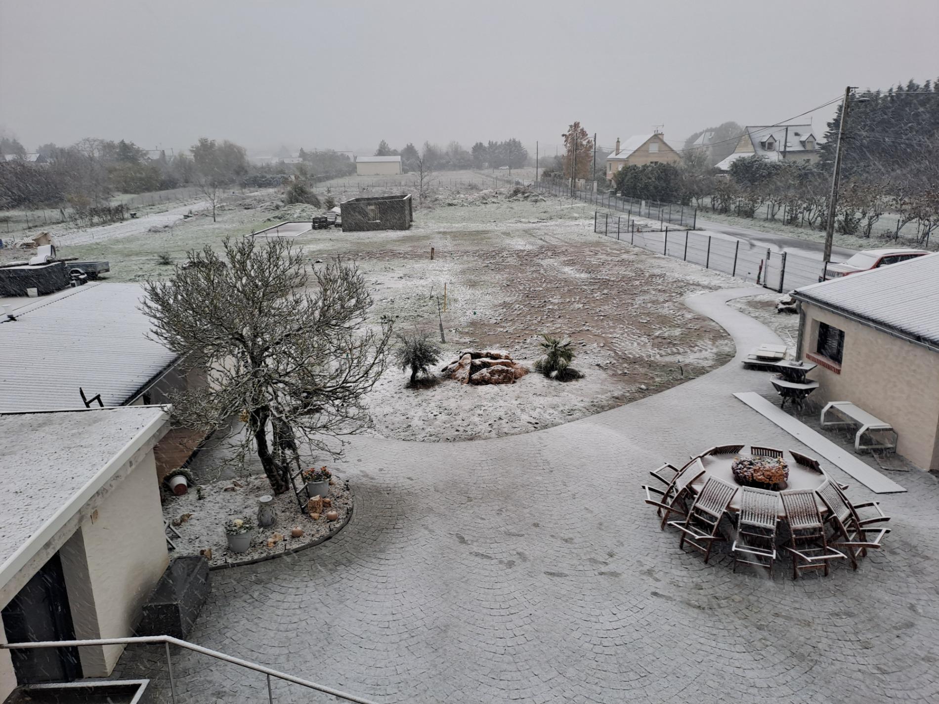 Le domaine sous la neige