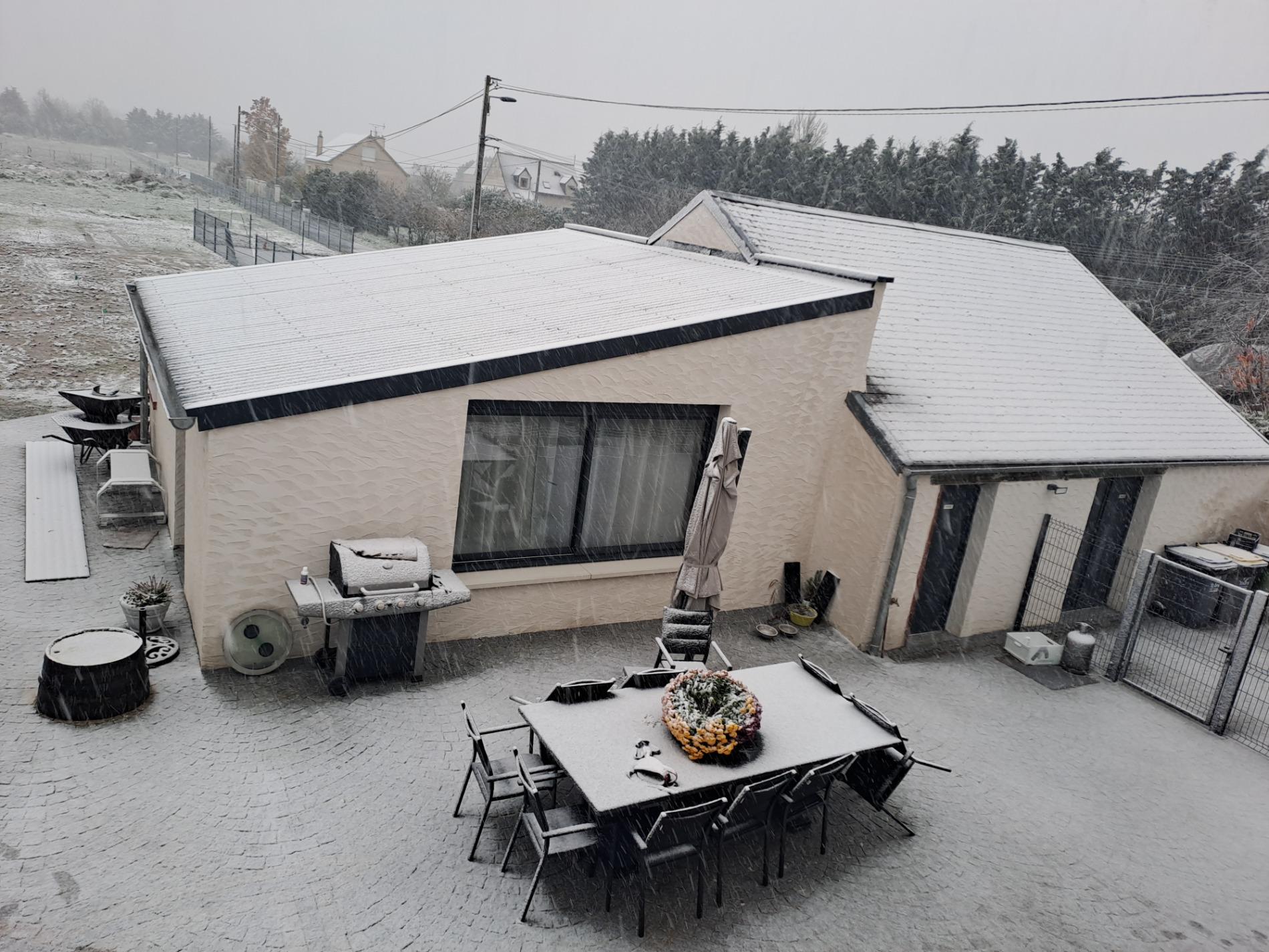 Le domaine sous la neige